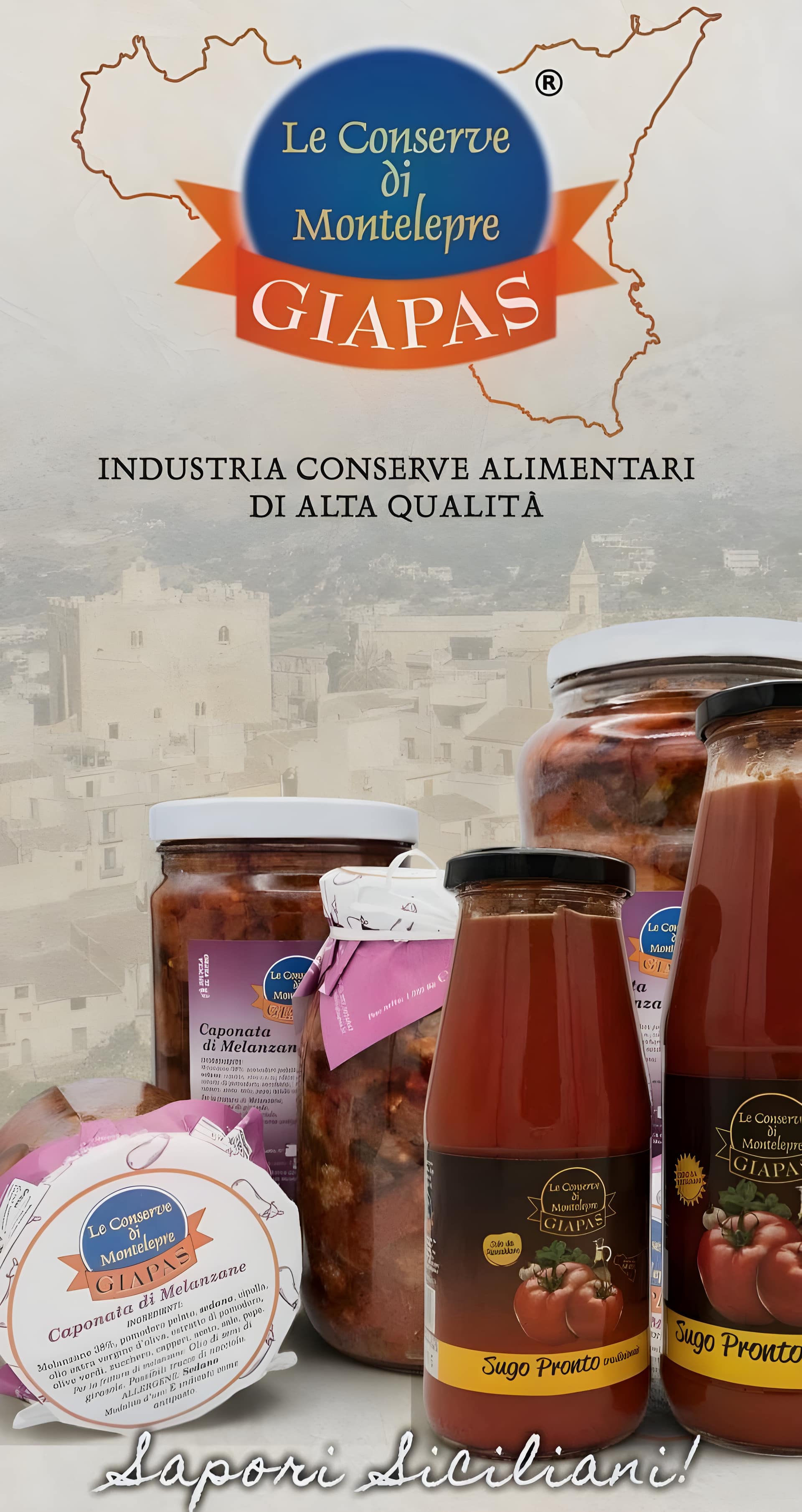 Le Conserve di Montelepre — Giapas, prodotti tipici siciliani