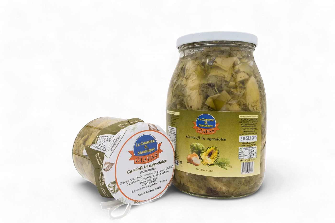 Carciofi in agrodolce