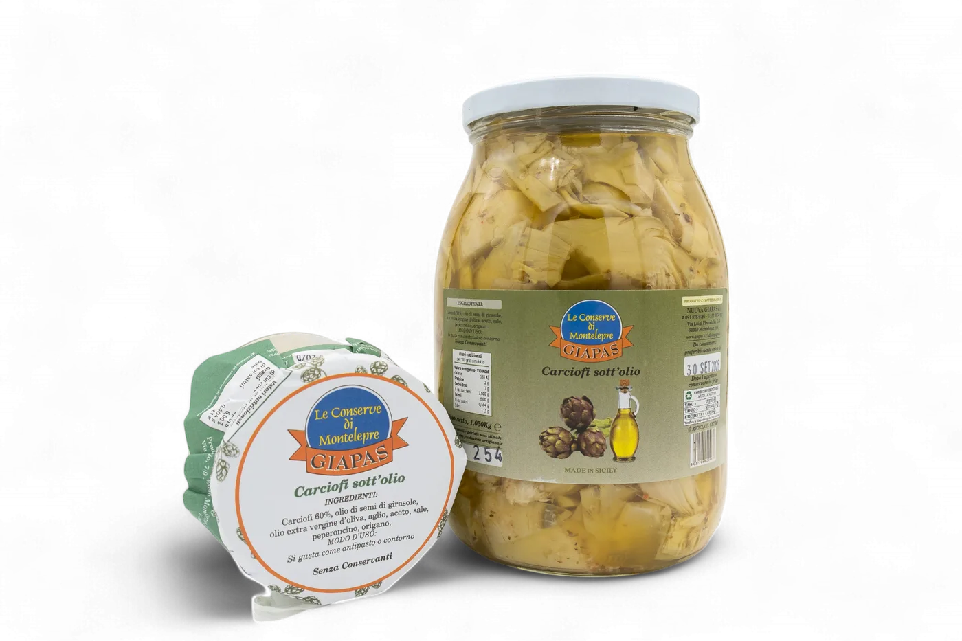 Carciofi sott'olio