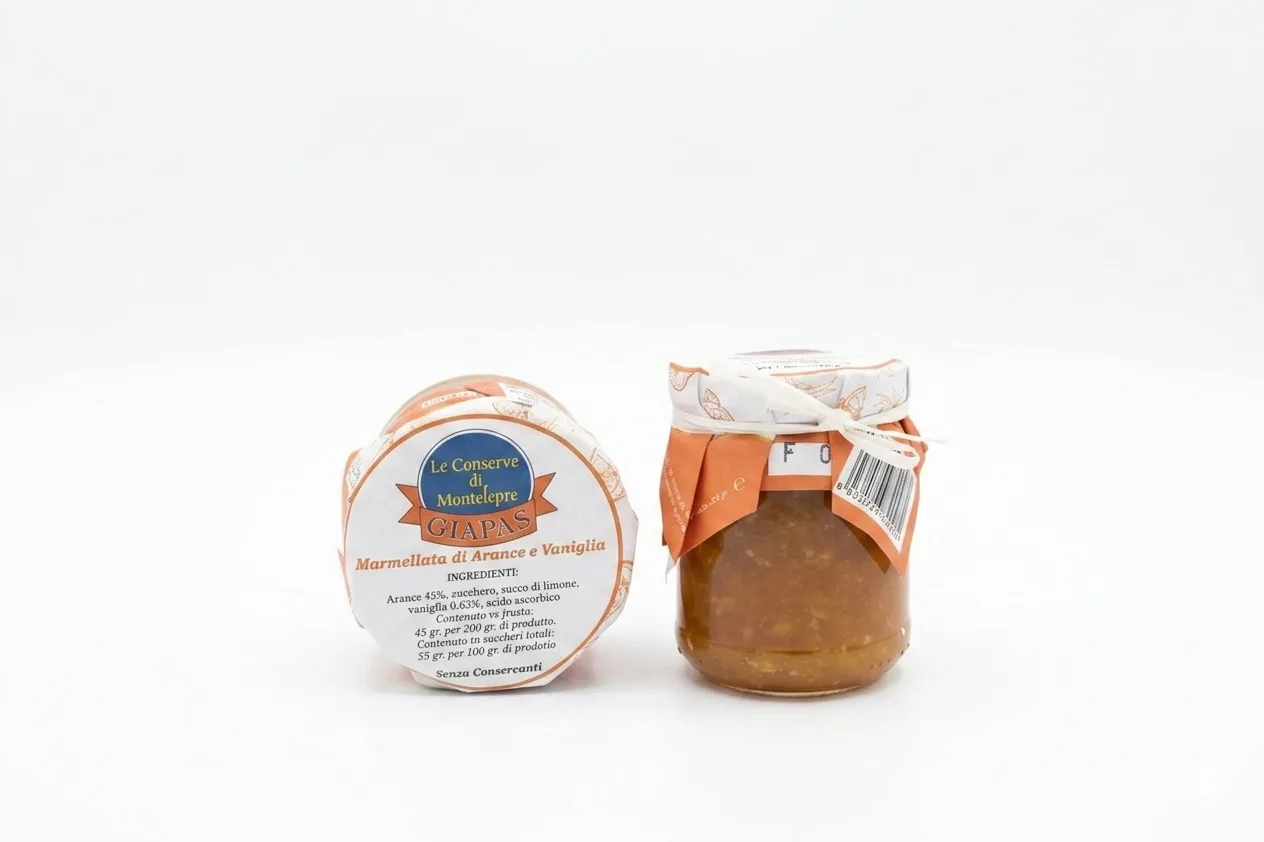 Marmellata arancia e vaniglia