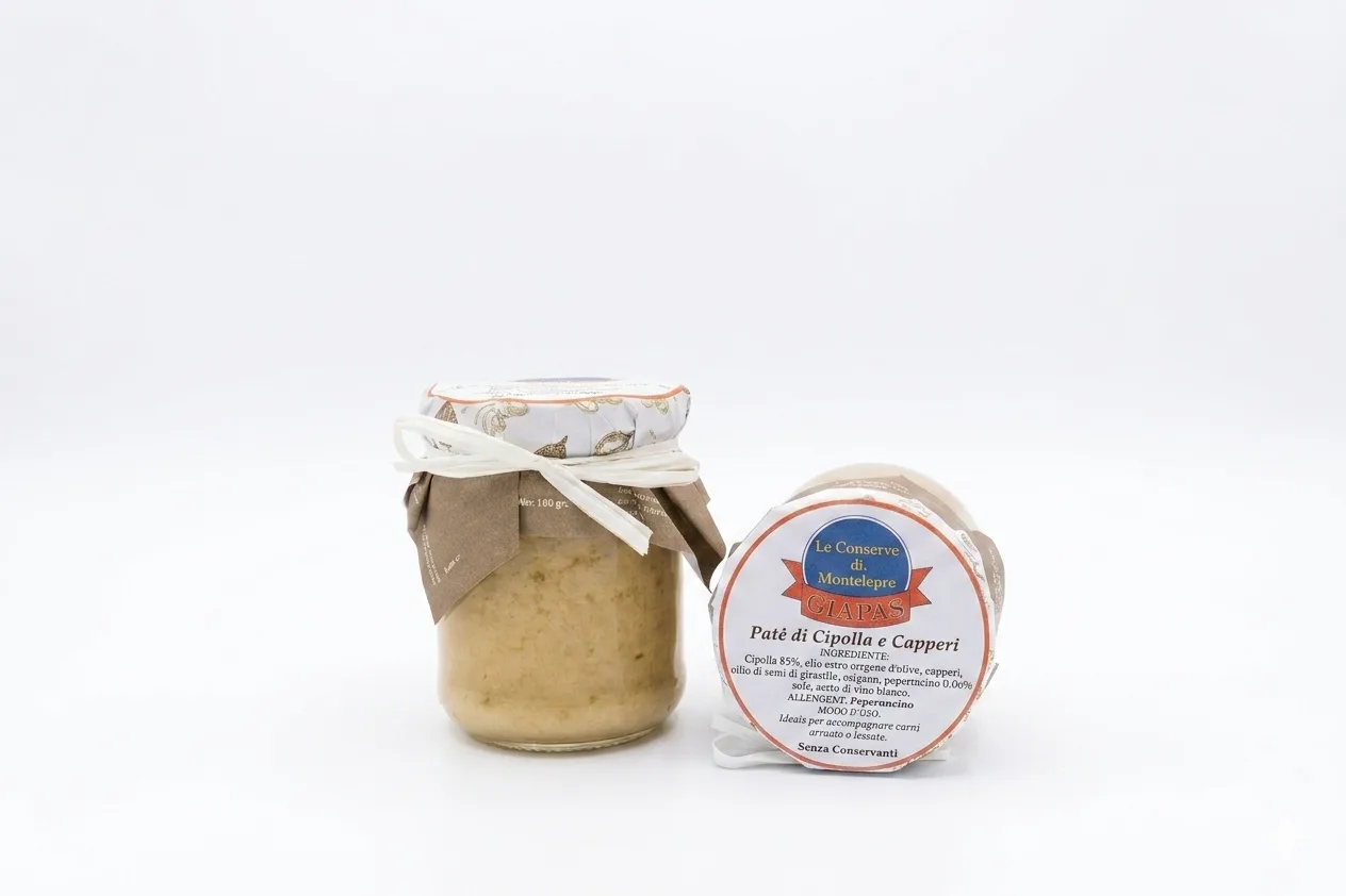 Patè di cipolla e capperi